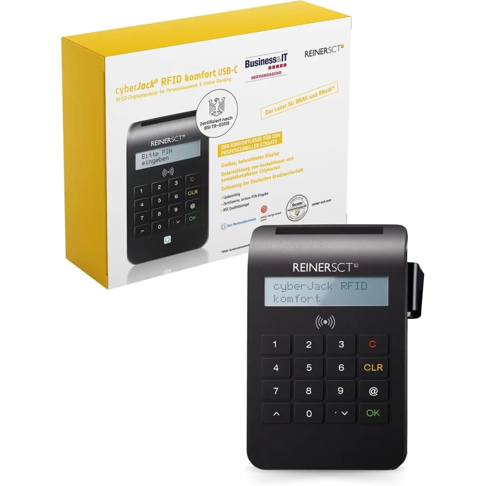 Reiner SCT 2718710-000 RFID-Lesegerät USB Schwarz