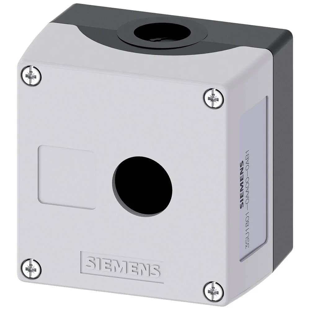 Gehäuse für Befehlsgeräte, 22mm, rund 3SU1801-0AA00-0AB1
