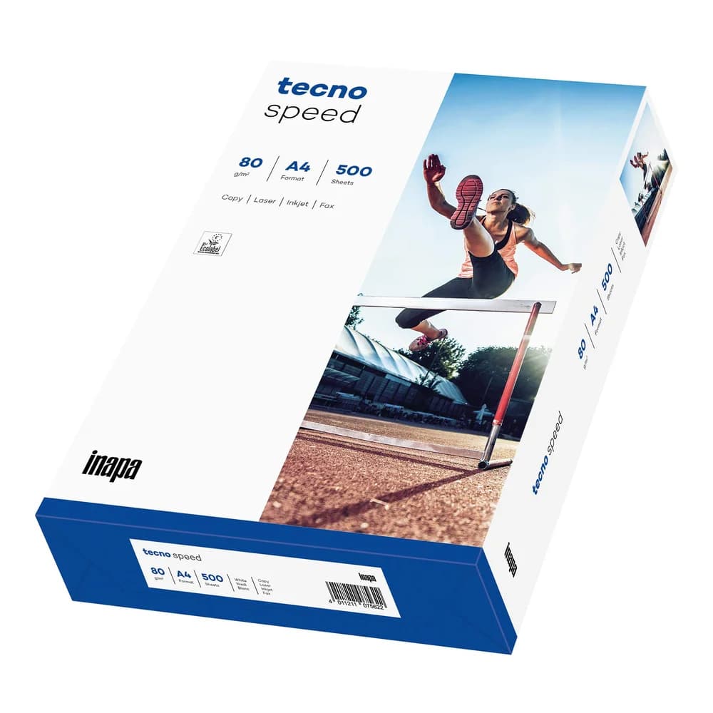 Inapa Tecno Kopierpapier Speed 2100011521 A4 80g 500 Bl./Pack.