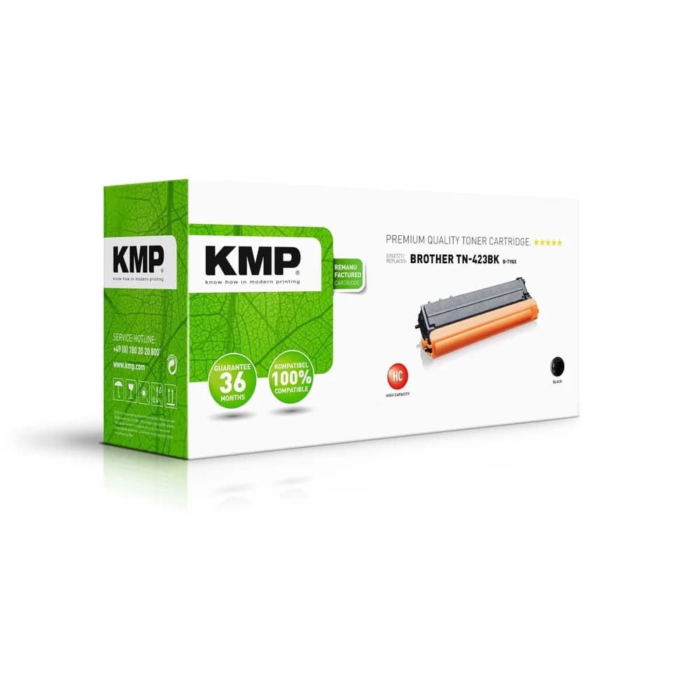 KMP, Toner, Toner ersetzt TN423BK (BK)