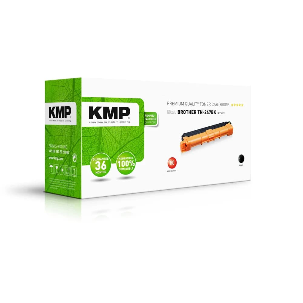 KMP, Toner, Toner ersetzt TN247BK (BK)
