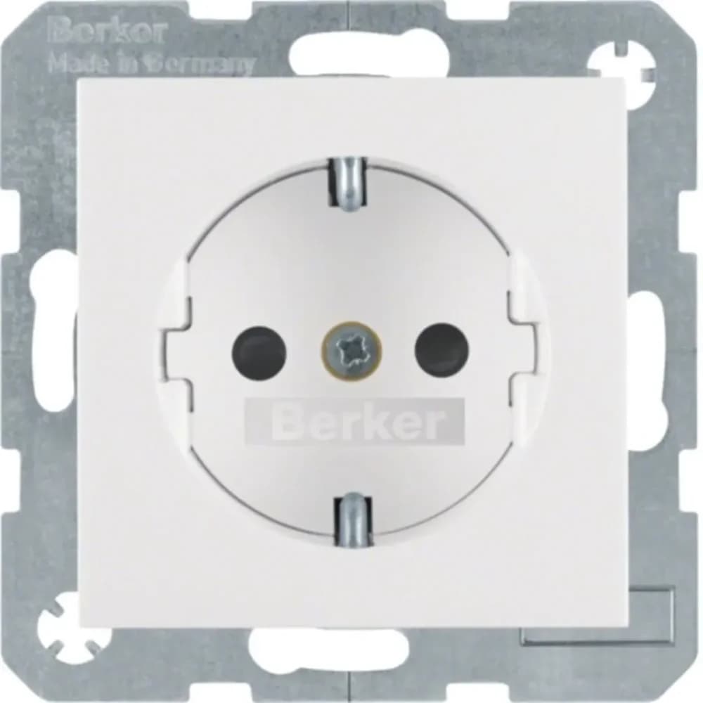 Berker Schuko-Steckdose pws matt 47231909