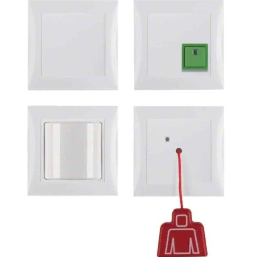 Berker Notruf-Set kompl. pws/gl 52008989