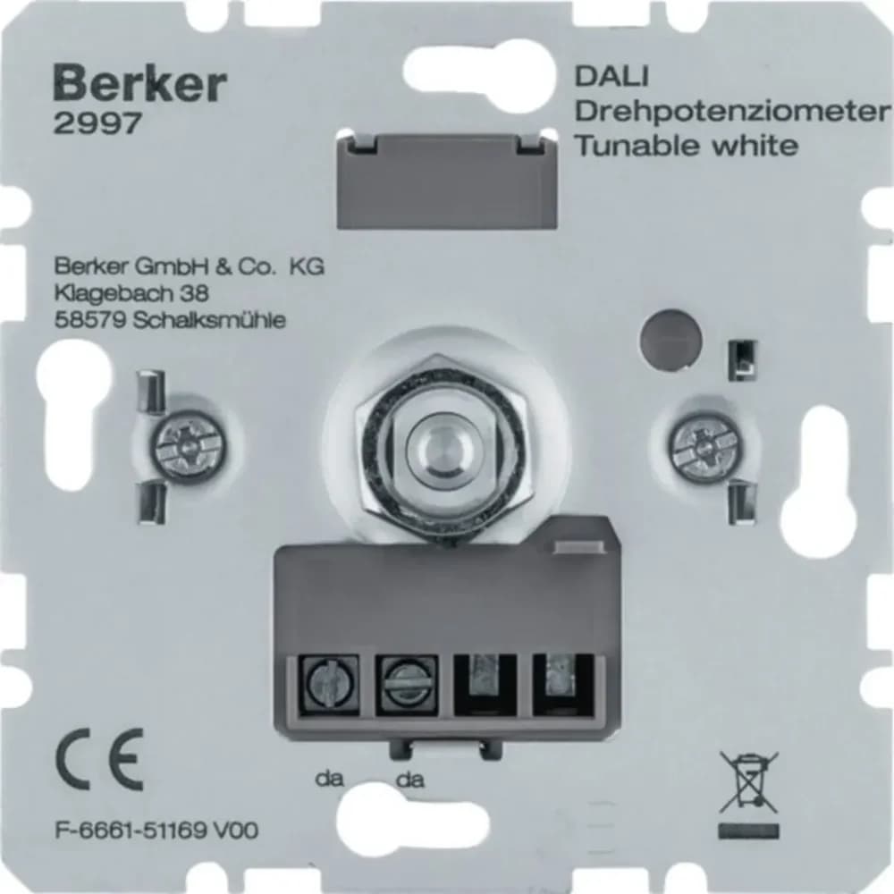 Berker DALI Drehpotenziometer 2997