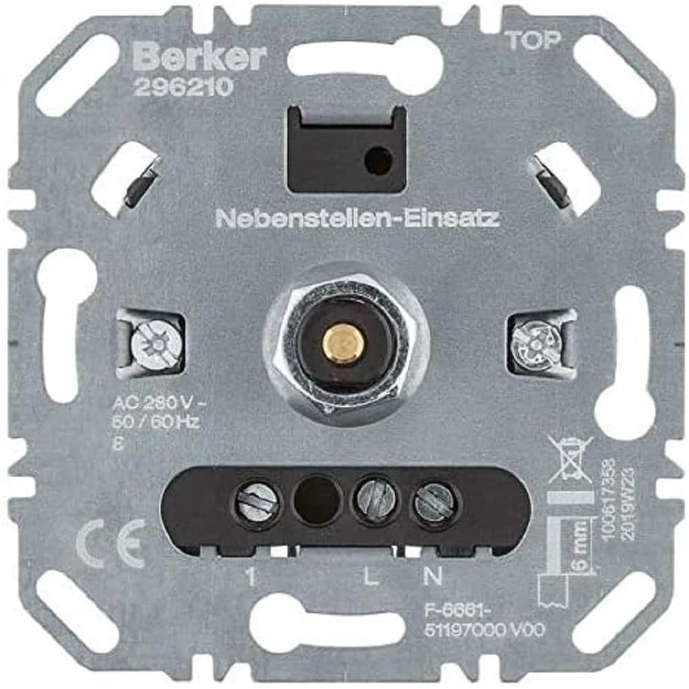 Berker Nebenst.-Einsatz f.Uni-Dd 296210