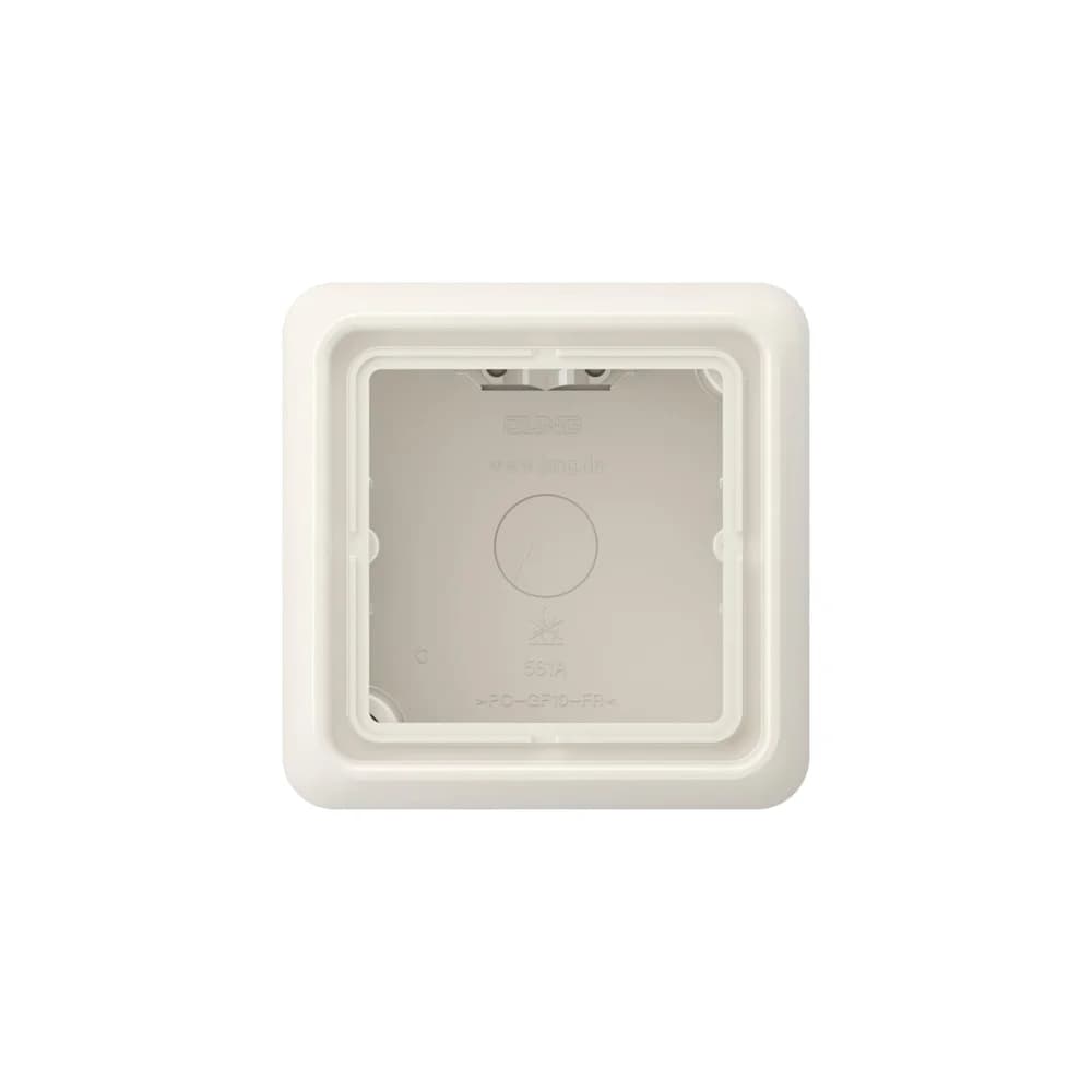 Jung AP-Kappe 1-fach ws CD 581 A W
