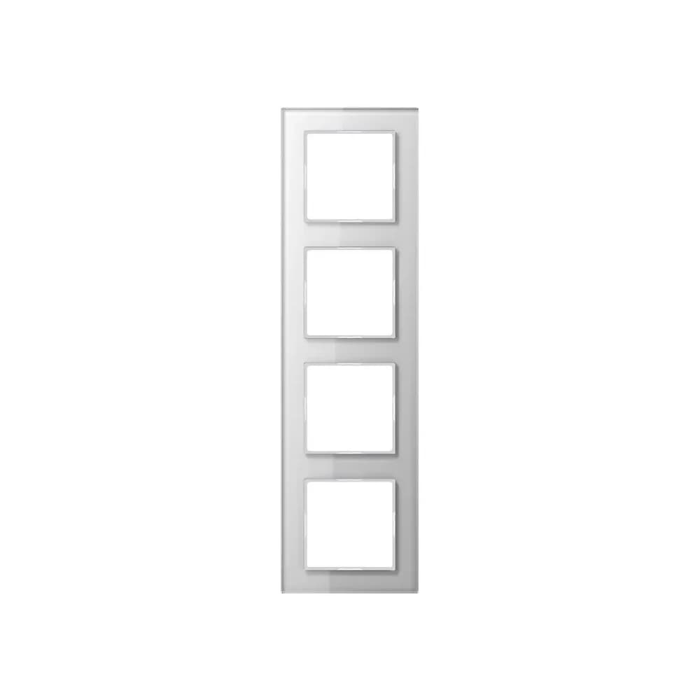 Jung Glasrahmen 4-fach aws AC 584 GL WW