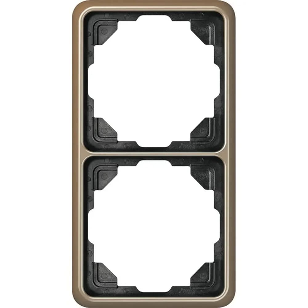 Rahmen CD 500, 2-fach (gold-bronze)