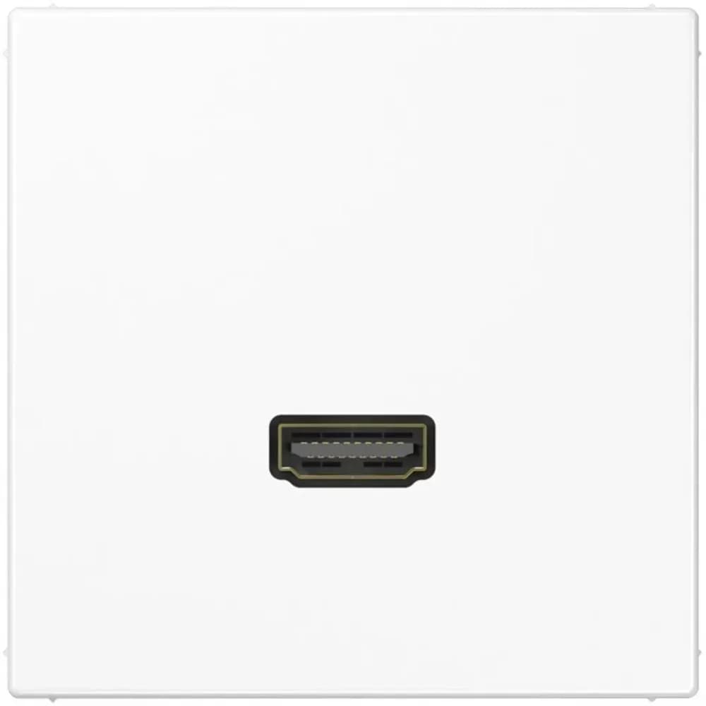 Jung Multimedia-Einsatz HDMI (alpinweiß)
