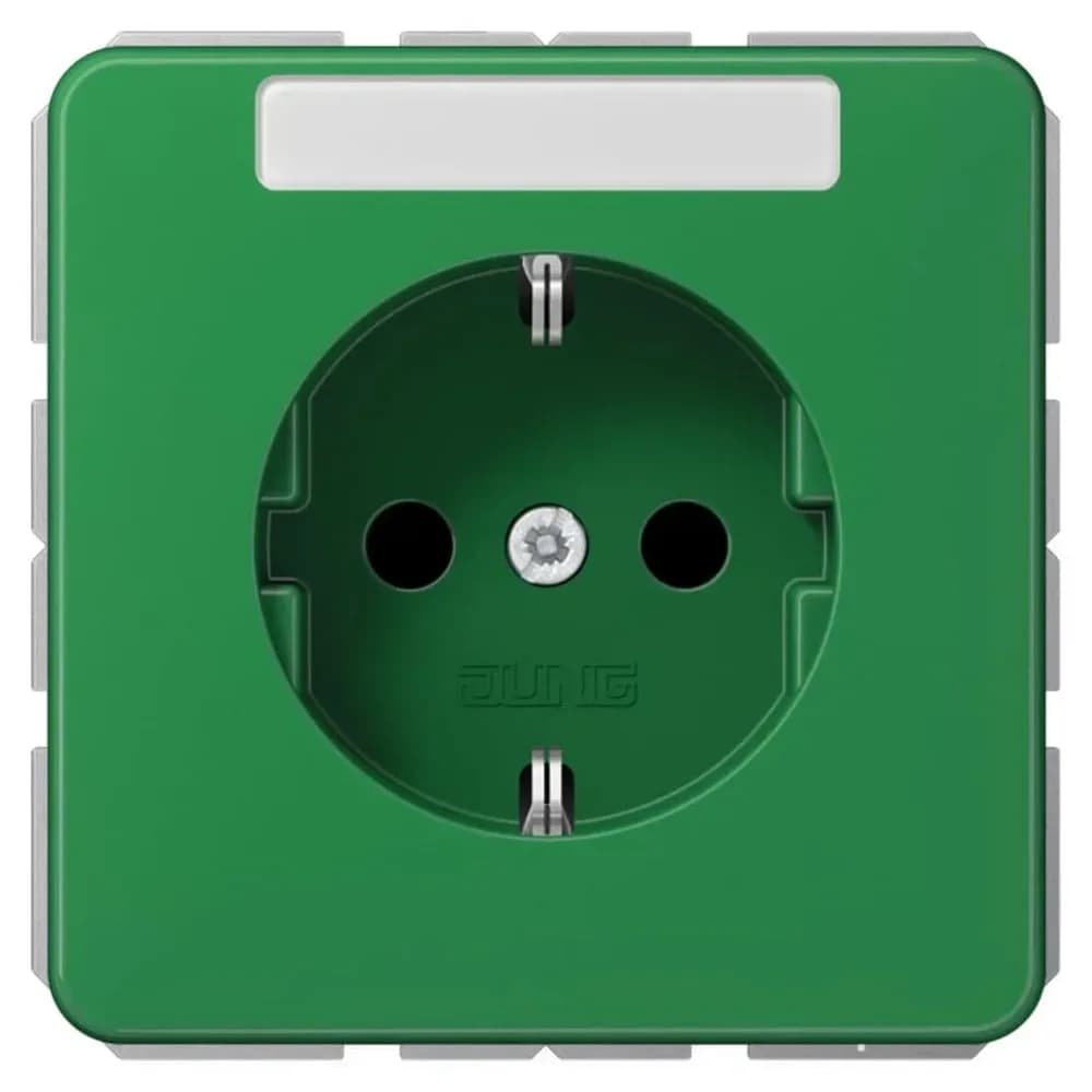 Jung SCHUKO-Steckdose 16A 250V CD 1520 BFNA GN