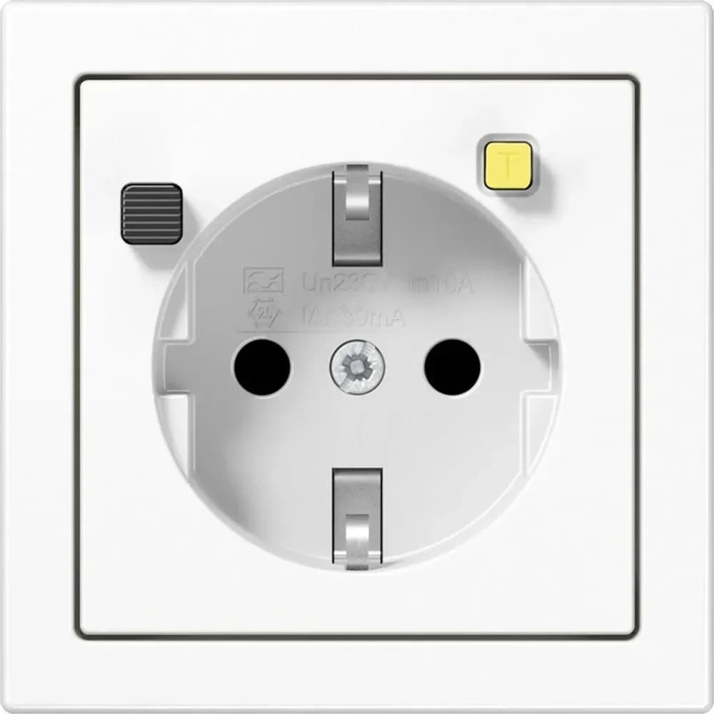 Jung FI-SCHUKO-Steckdose LS 5520.30 WW