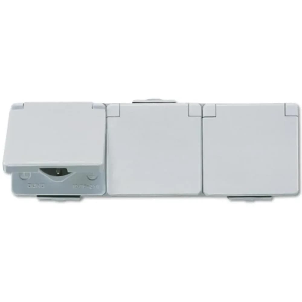 Jung SCHUKO-Steckdose 3-fach 623 W
