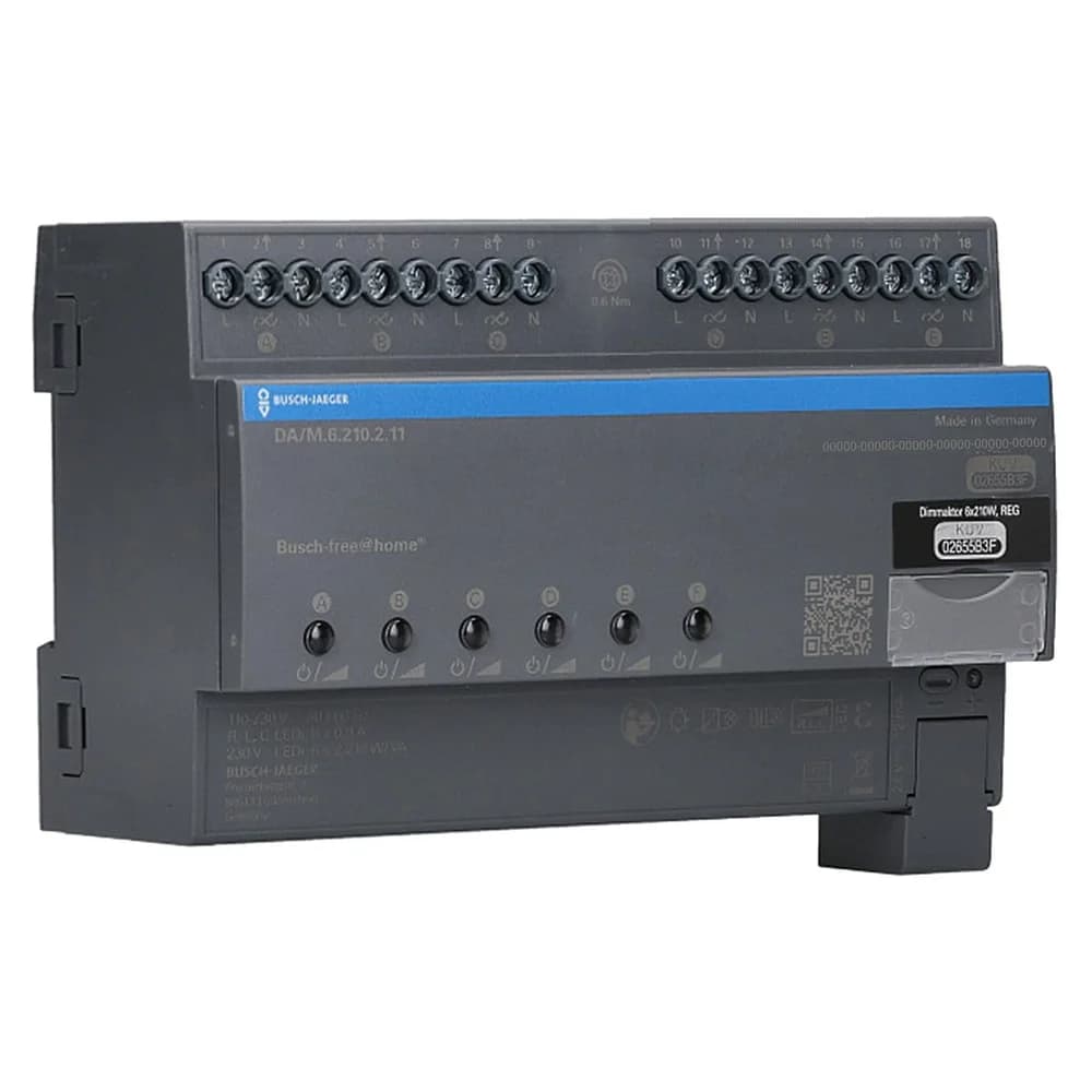 Busch-free@home® Dimmaktor 6-fach