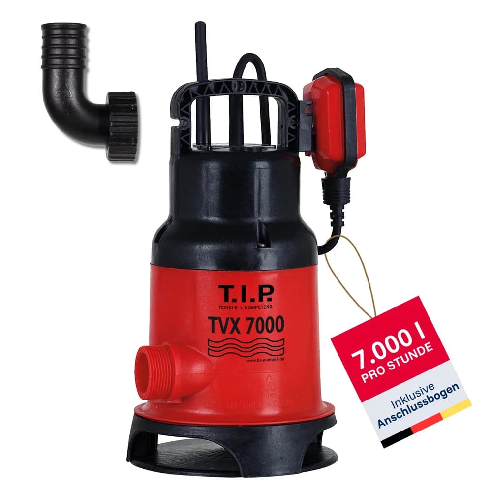 T.I.P. Schmutzwasser-Tauchpumpe TVX 7000