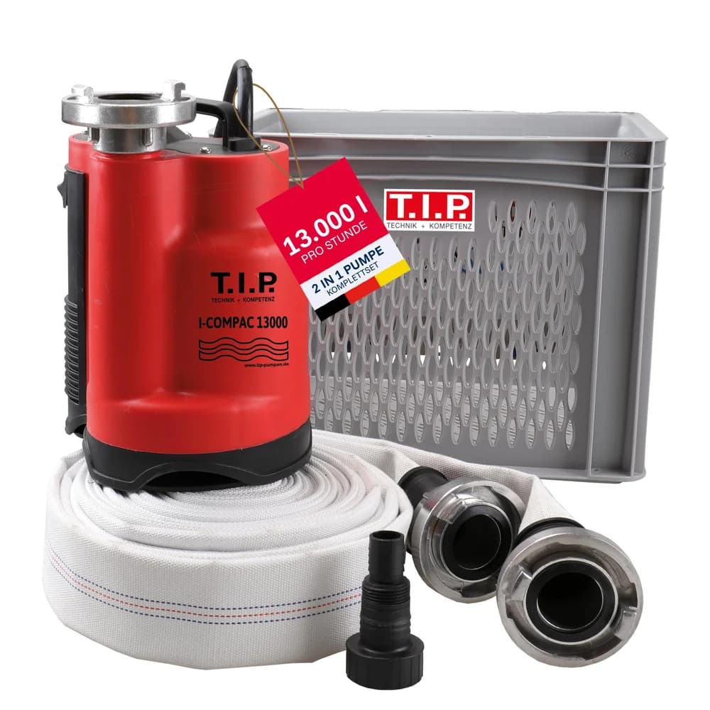 T.I.P. Tauchpumpe Hochwasser-SetEdelstahl 30702