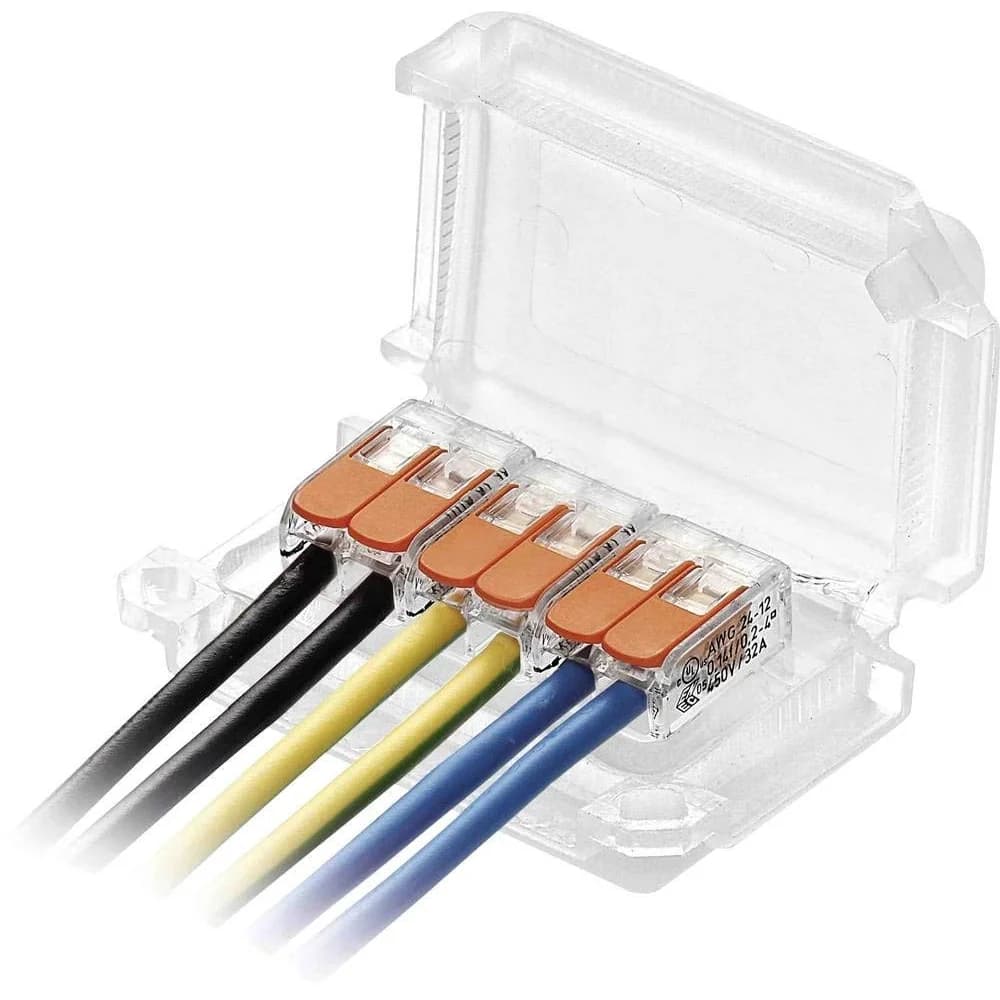 Raytech Verbindungsmuffe 84027 HAPPY JOINT 6 Kabelmuffe, 1-tlg. weiß