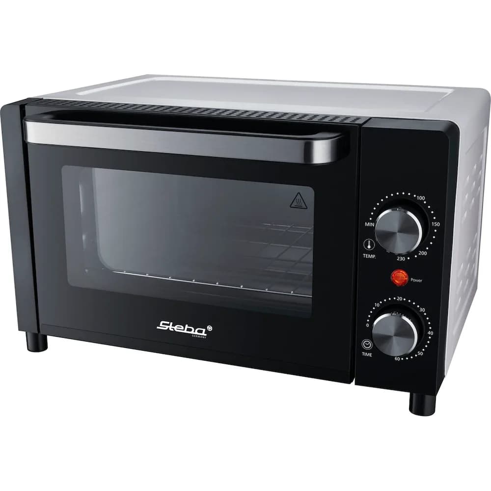 Steba KB A9 Minibackofen schwarz/silber - Weiß