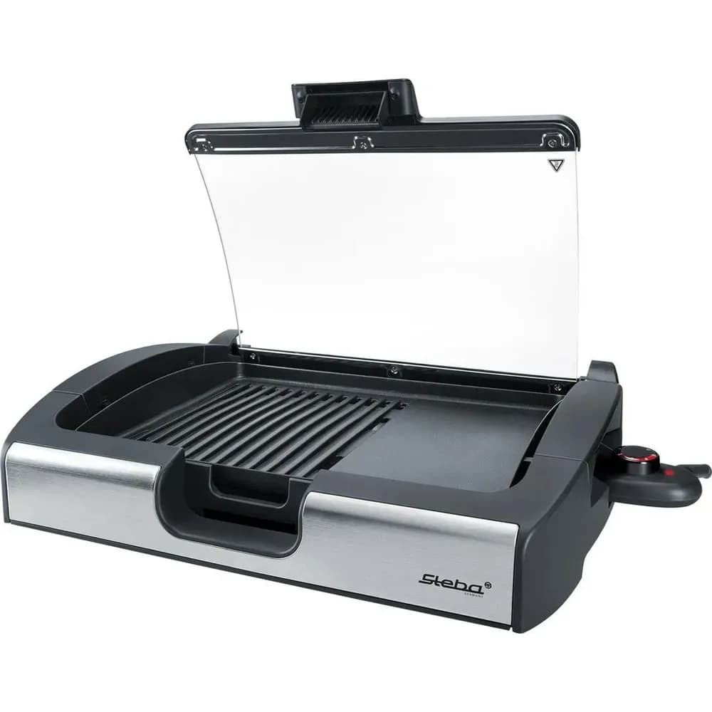 Steba VG 200 BBQ Tischgrill mit Glasdeckel