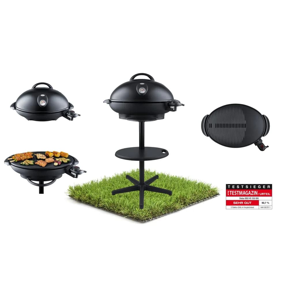 Steba Elektrogrill VG 350 BIG schwarz - Schwarz