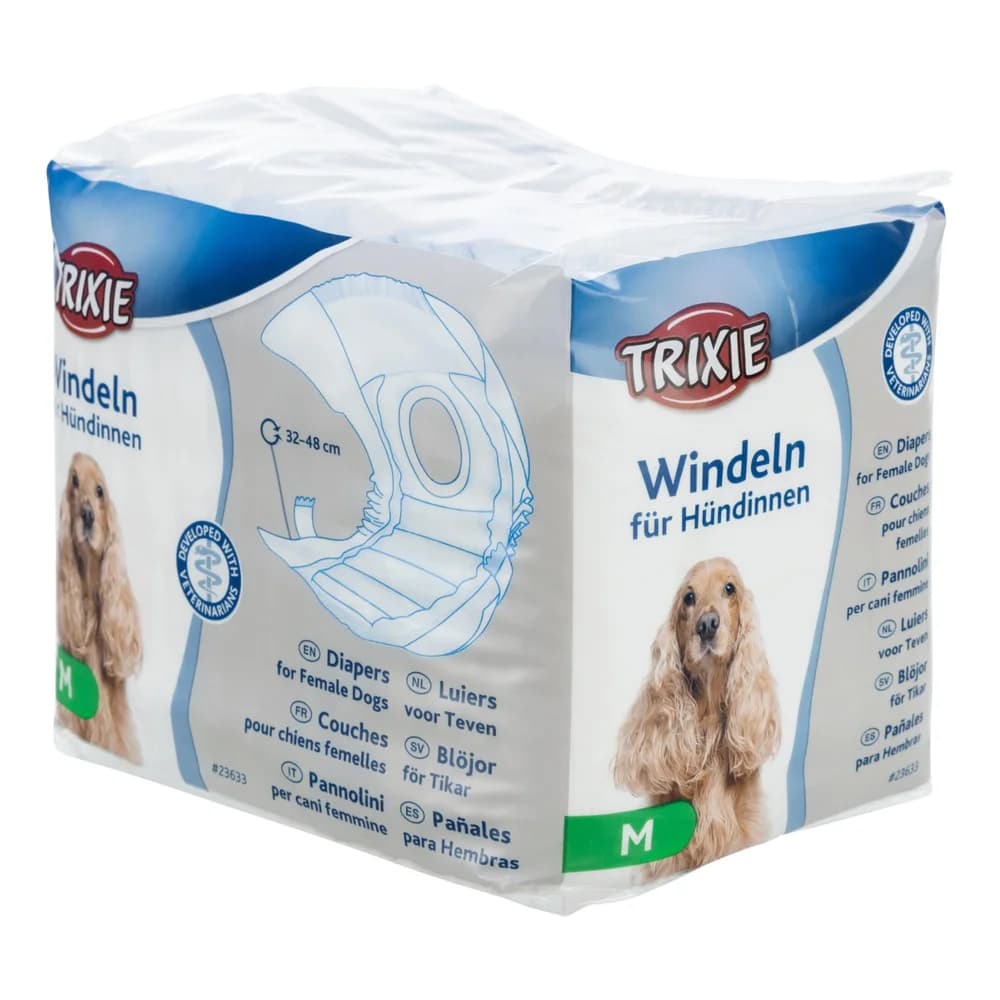 TRIXIE Windeln für Hündinnen M, 12 St.