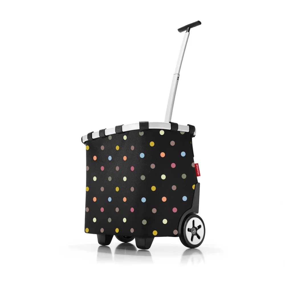 reisenthel Einkaufstrolley Carrycruiser Dots schwarz 47cm - Schwarz