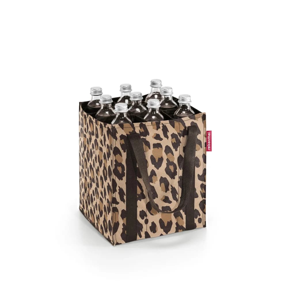 REISENTHEL® Flaschenträger Bottlebag 9er leo macchiato braun