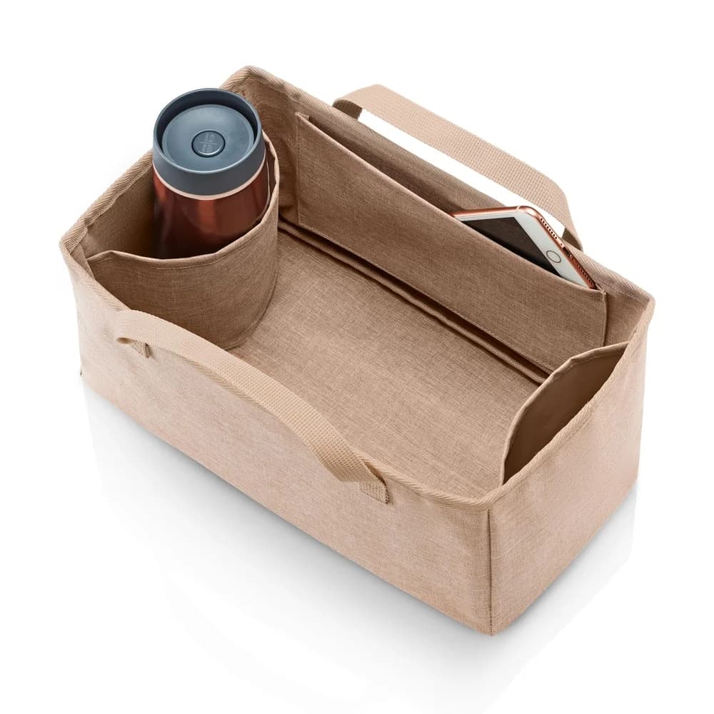 REISENTHEL® Einkaufskorb organizer twist coffee BX6041 beige
