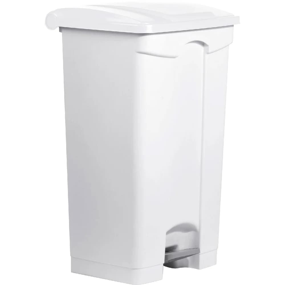 helit Tretabfalleimer the step H2402305 90l rechteckig weiß