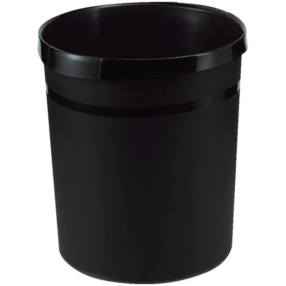 HAN Papierkorb GRIP 18190-13 18Liter Kunststoff schwarz