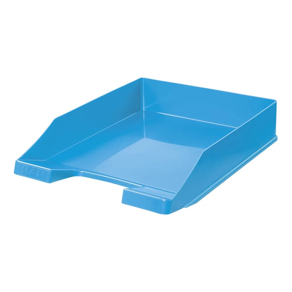 HAN Briefablage Briefablage Klassik A4/C4 stapelbar stabil modern Trend Colour hellbla blau