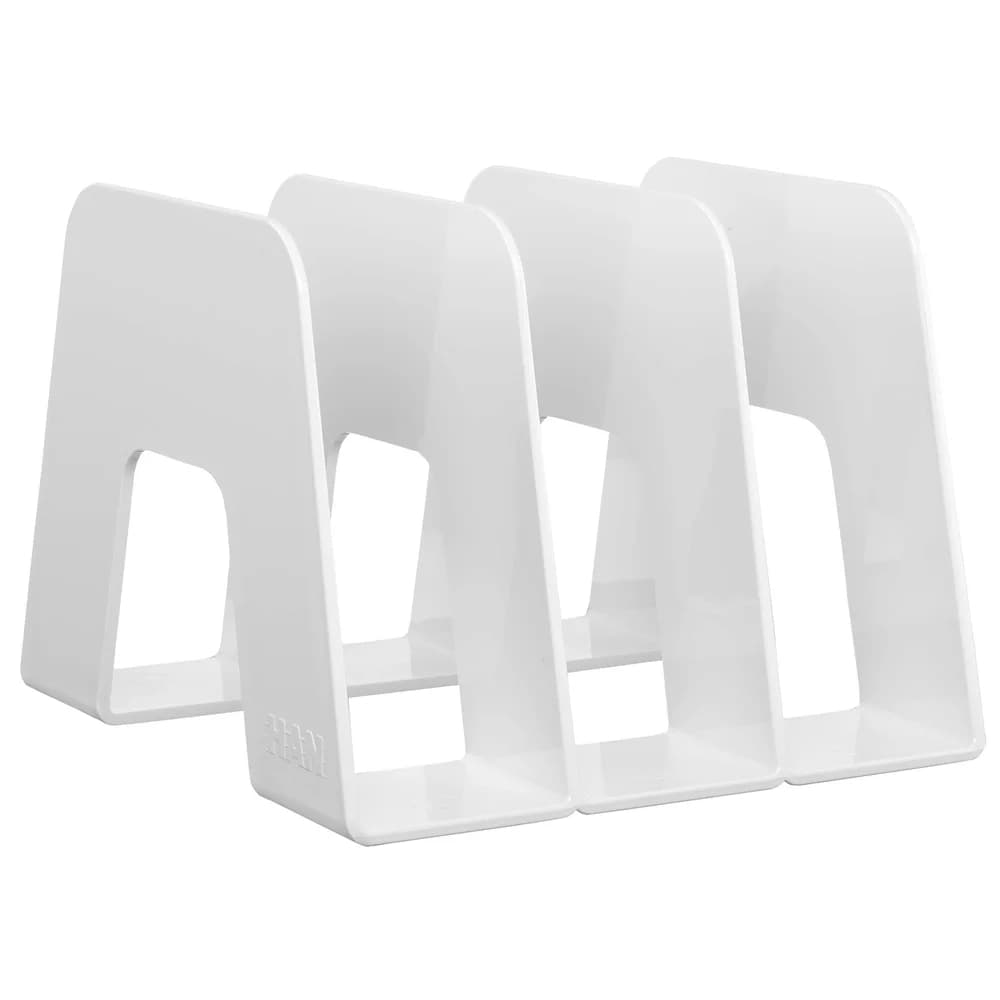 HAN Katalogsammler SORTER, DIN A4/C4, 3 Fächer, extra stabil, hochglänzend, weiß