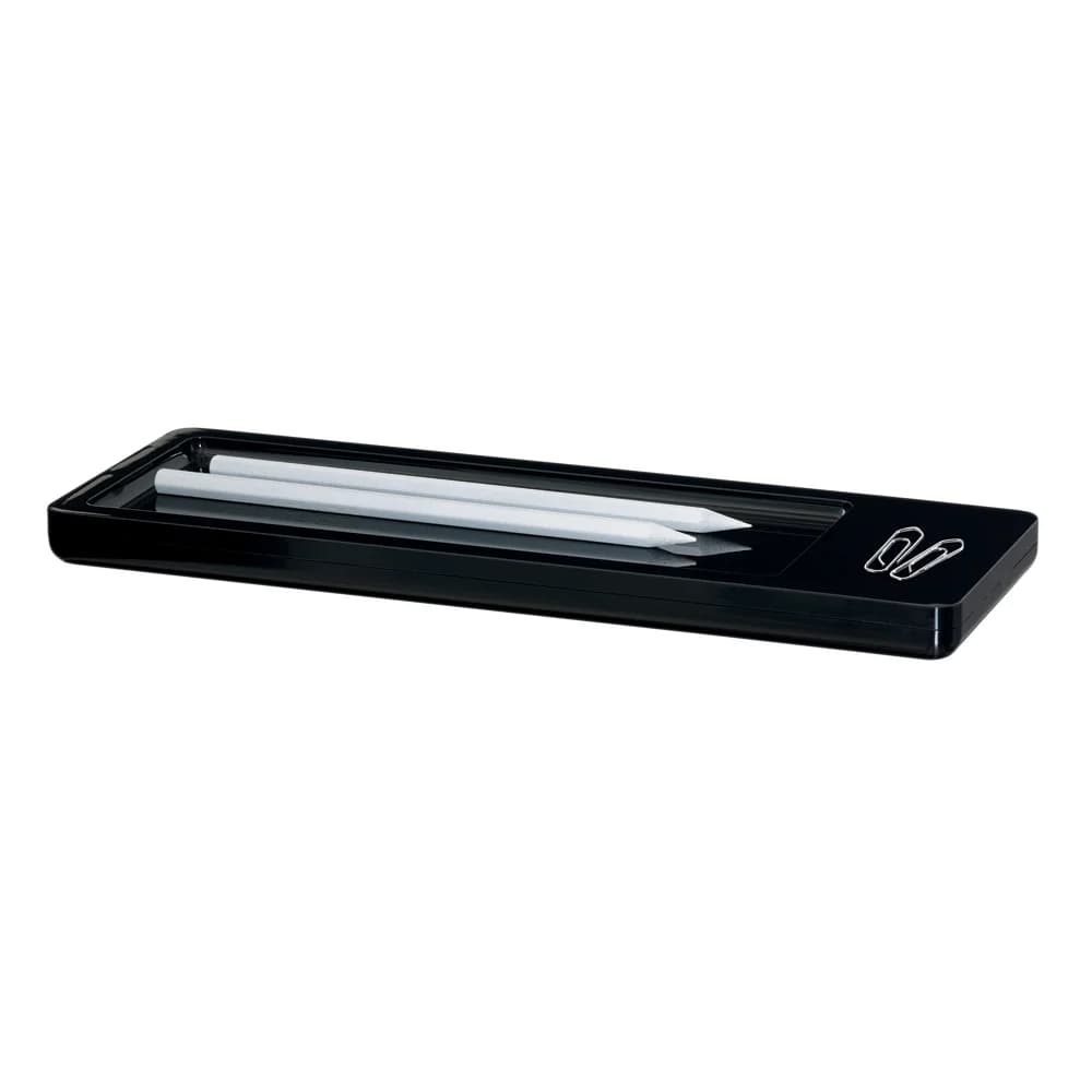 Stiftschale HAN i-Line schwarz hochglänzend, 280x95x18 mm