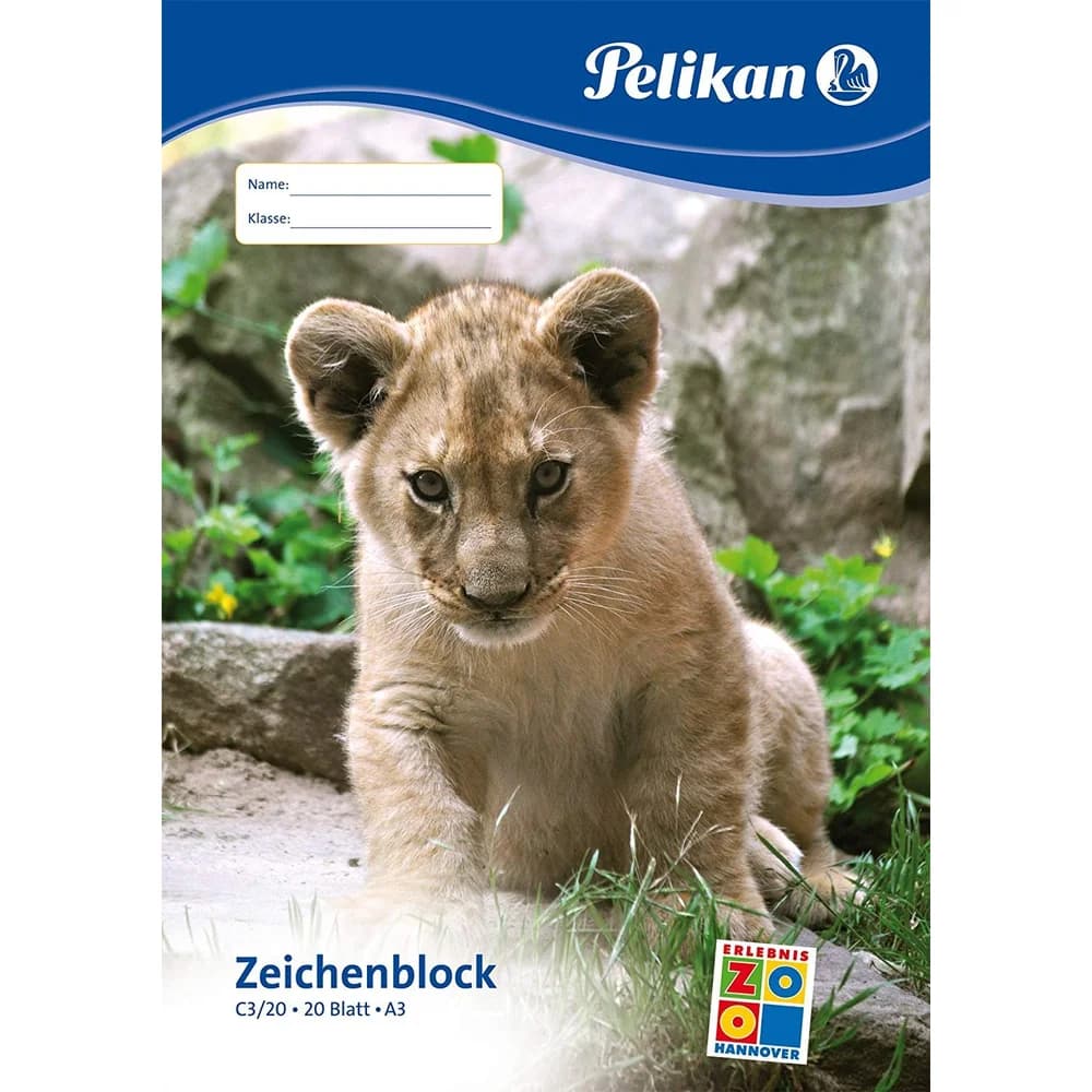 Pelikan Zeichenblock DIN A3 20 Blatt
