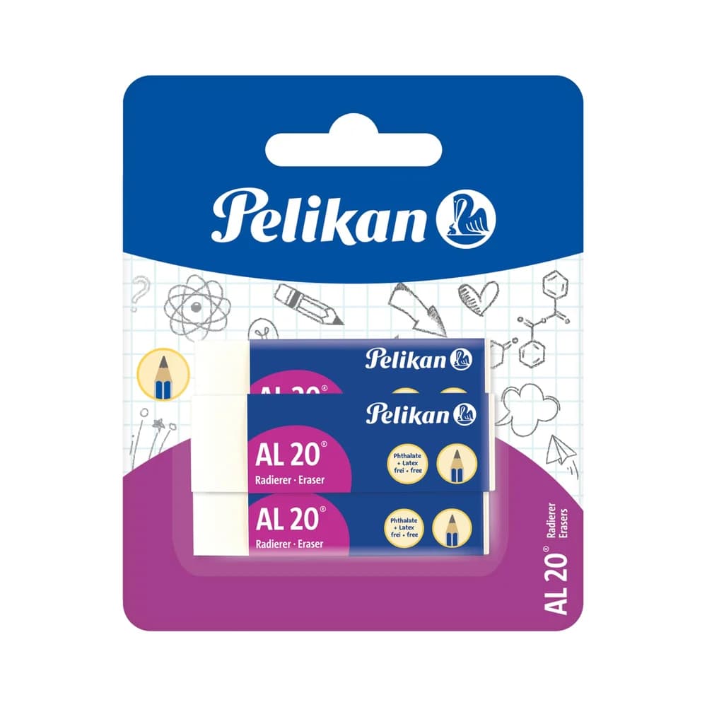 Pelikan Radiergummi Pelikan Radierer AL20/3B