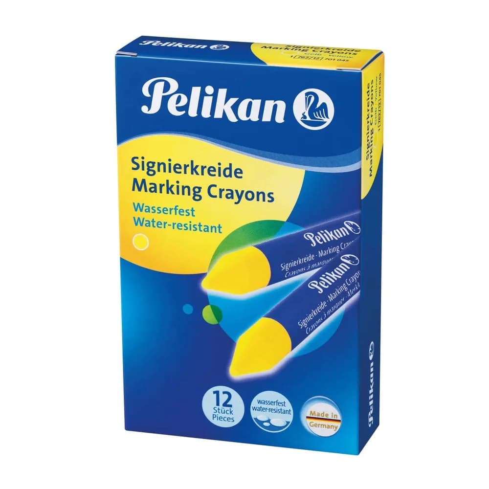 Pelikan Signierkreide 762/12 gelb 12 Stifte