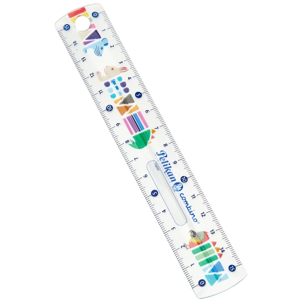 Pelikan Lineal Combino 15cm Kunststoff