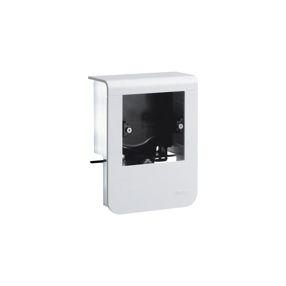 Hager Geräteträger uni design SL 20x80 vweiß