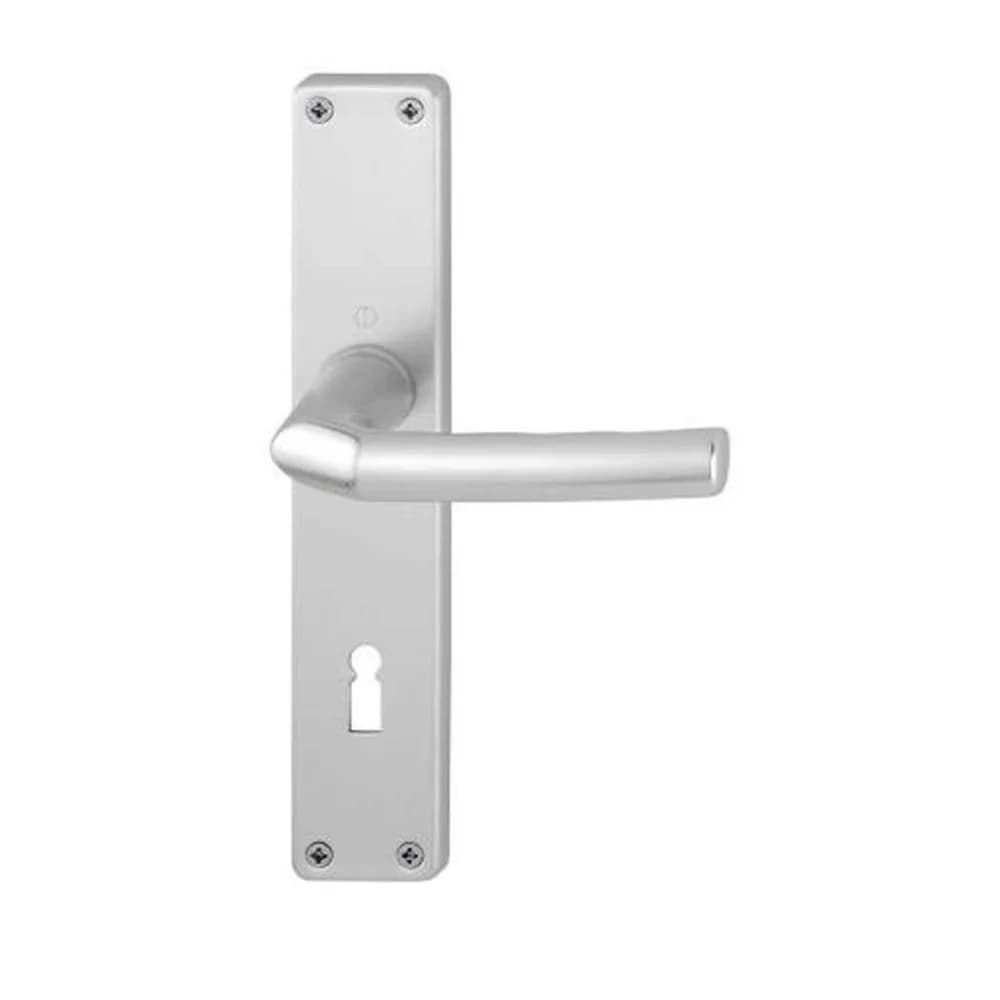 Hoppe Langschildgarnitur Birmingham 1117/202SP Alu. F1 OB 72mm DIN L/R