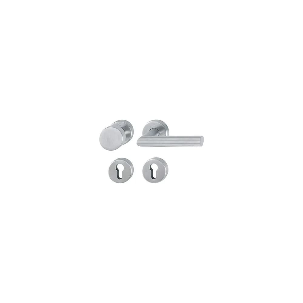 Hoppe Rosetten-Garnitur Ams.E58/42H/42HKVS/1400 VA F69 rd.PZ DIN L/R fl.D/K