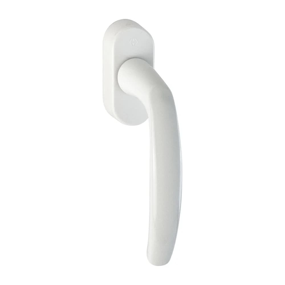 HOPPE® Fenstergriff Atlanta 0530/US952, mit Schrauben, Aluminium, Farbe: weiß