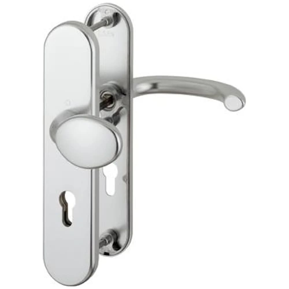 Hoppe Schutzgarnitur Mar.76G/3331/3410/1138 Alu.F1 92mm 66-71mm