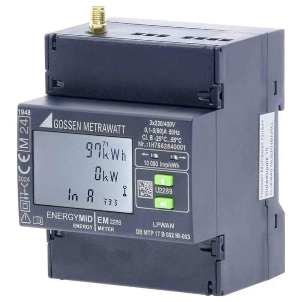 Gossen Metrawatt Energiezähler EM2289 #U2289-V039