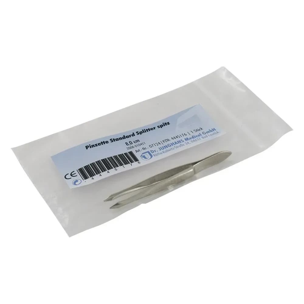 PINZETTE Splitter spitz 8 cm 1 St