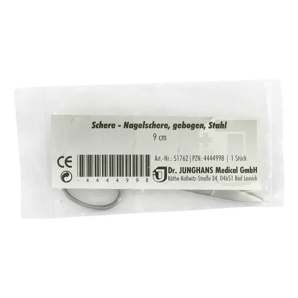 Nagelschere 9 cm gebogen