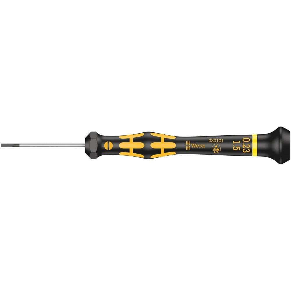Wera Werk Schlitz-Schraubendreher 1578 A ESD Micro