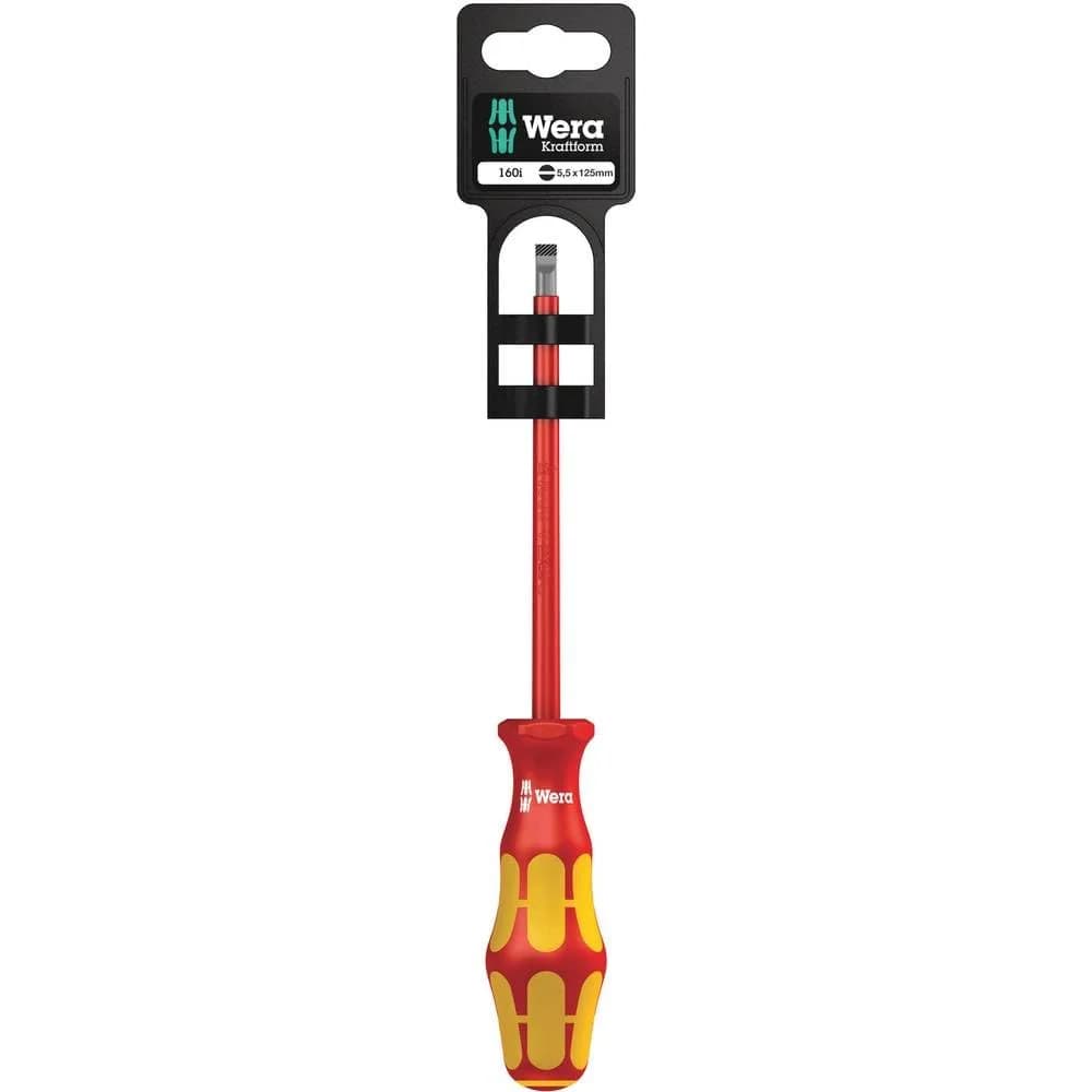 Wera 160i VDE Schlitz-Schraubendreher Klingenbreite: 5.5 mm