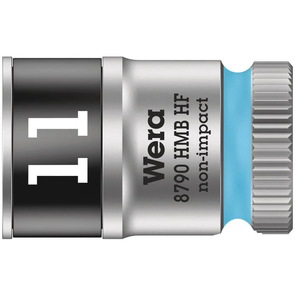 WERA Steckschlüsseleinsatz sechskant 3/8" 11mm Haltefunktion