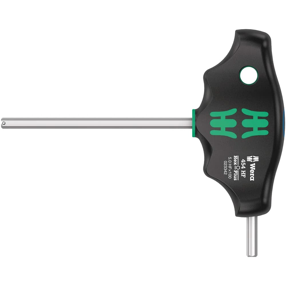 WERA Quergriff Schraubendreher 5x100mm Haltefunktion & Seitenabtrieb