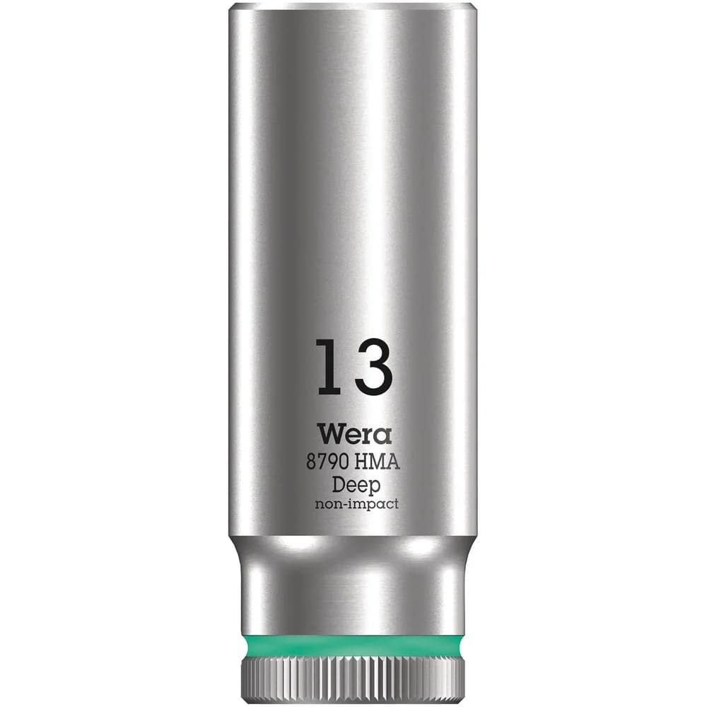 Wera 8790 HMA Deep Steckschlüsseleinsatz mit 1/4"-Antrieb, 13 x 50mm 05004510001