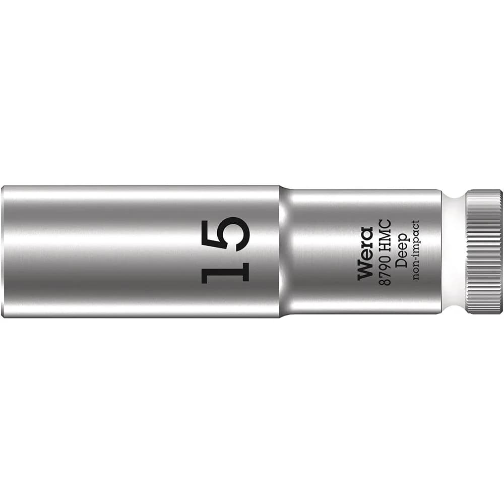 Wera 8790 HMC Deep Steckschlüsseleinsatz mit 1/2"-Antrieb, 15 x 83 mm